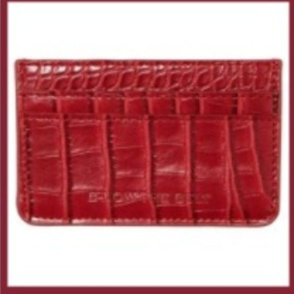 B-Low The Belt Croc Card Case - Picture 1 of 4